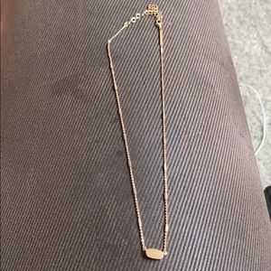 Rose Gold Kendra Scott Necklace